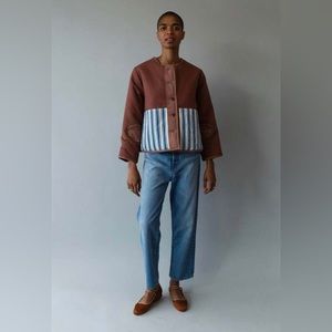 Caron Callahan Tommy Jacket XS; missing button provided!